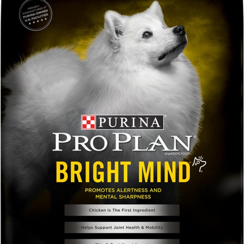 PRO PLAN BRIGHT MIND DOG ADULT 7+ CHICKEN AND RICE 16Lb