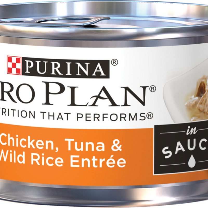 PRO PLAN SAVOR ADULT CHICKEN, TUNA AND RICE ENTREE 3oz