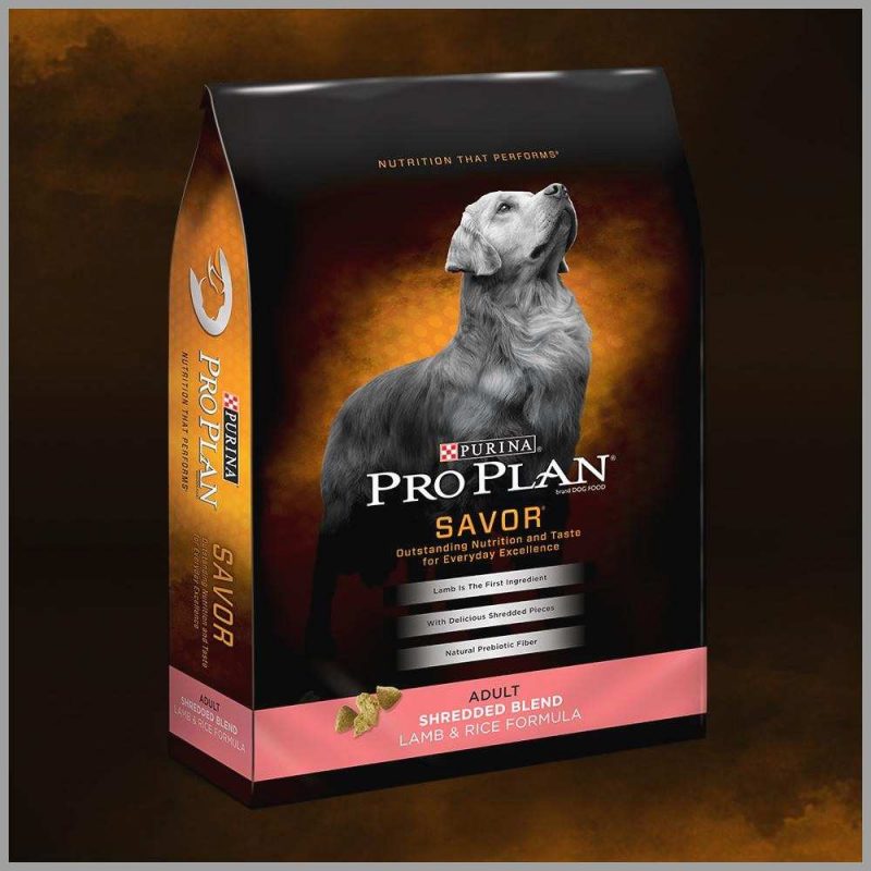 PRO PLAN SAVOR ADULT SHREDDED BLEND DOG LAMB AND RICE 35Lb