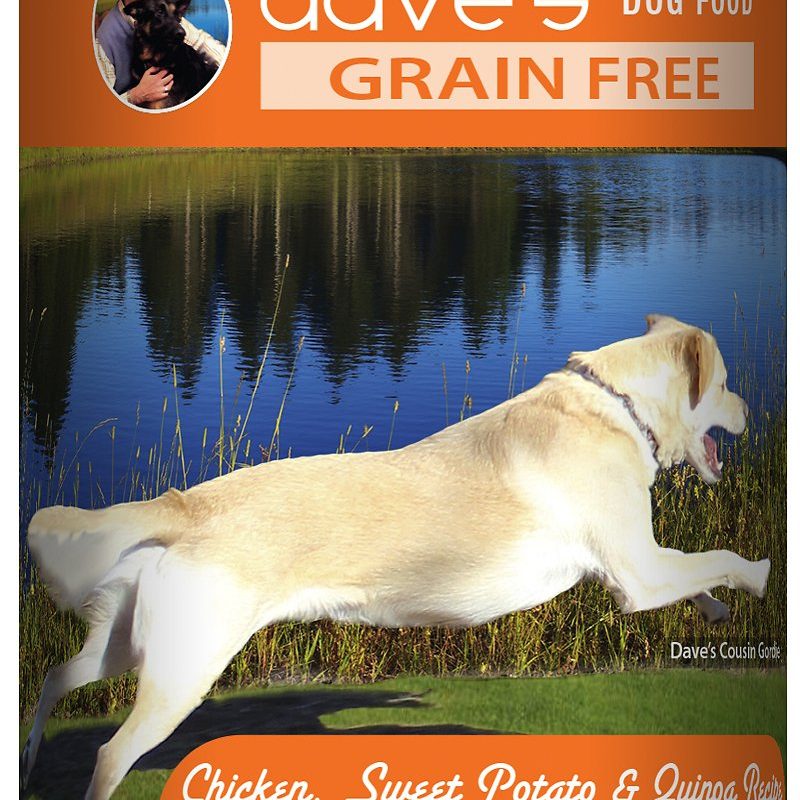 DAVES GRAIN FREE CHICKEN,SWEET POTATO & QUINOA 13OZ