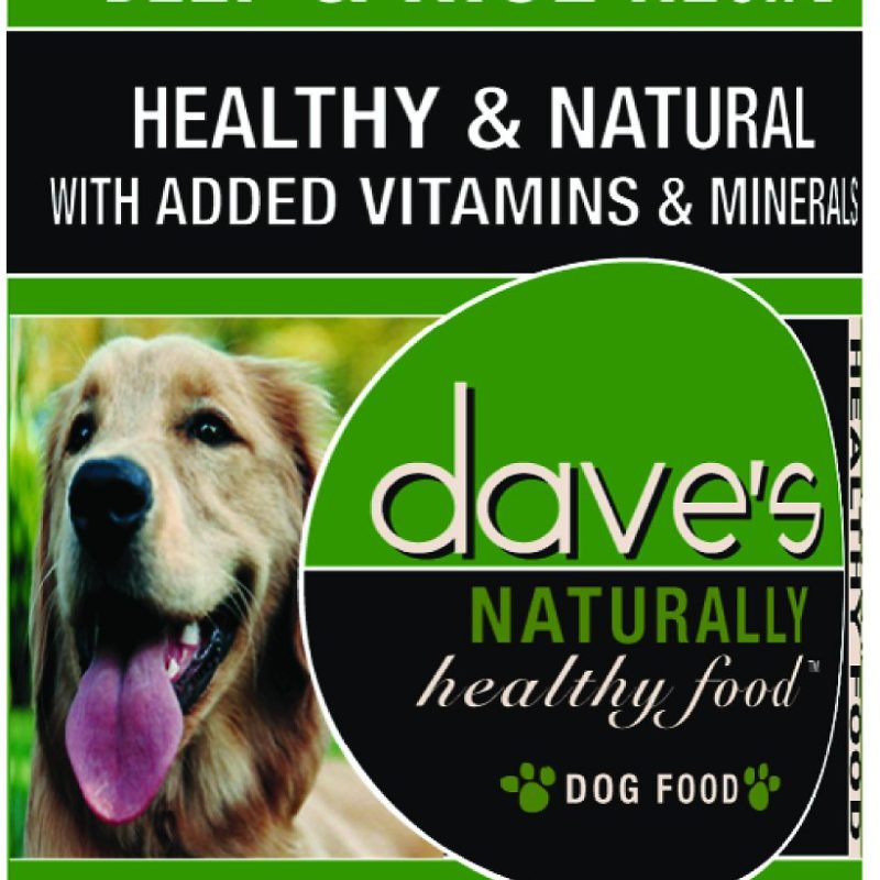 DAVES BEEF & RICE RECIPE GLUTEN FREE 13OZ