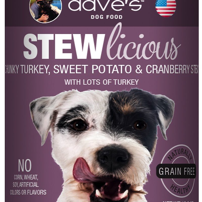DAVES STEWLICIOUS CHUNKY TURKEY, SWEET POTATO & CRANBERRY STEW CANNED FOOD