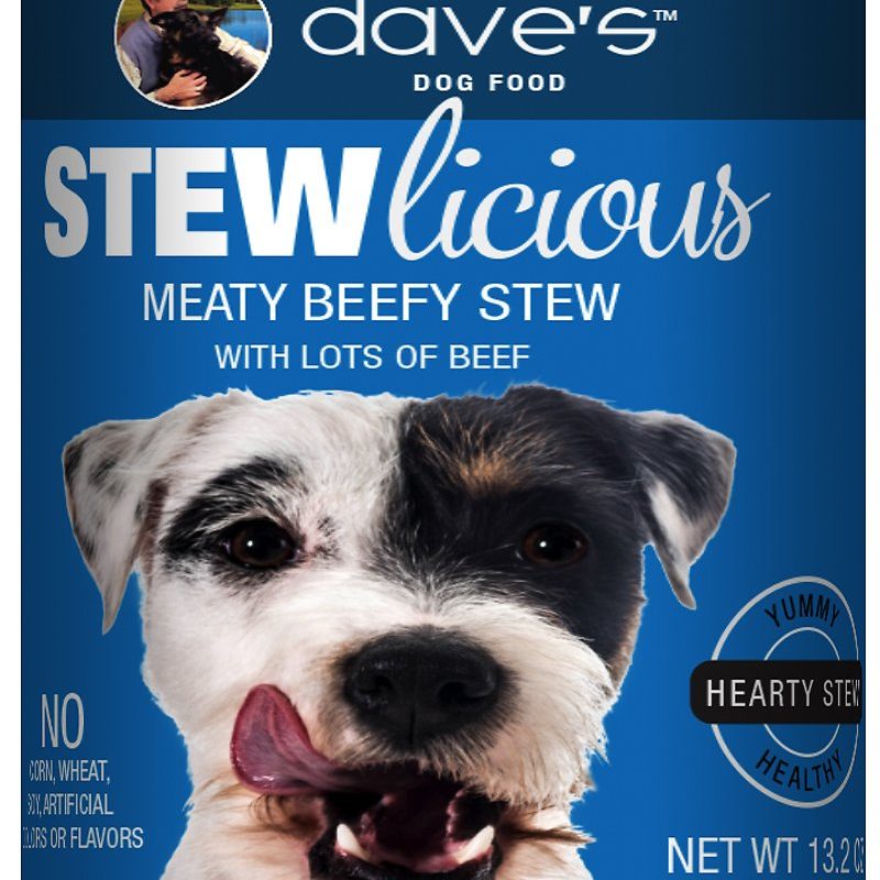 DAVES STEWLICIOUS MEATY BEEFY 13OZ