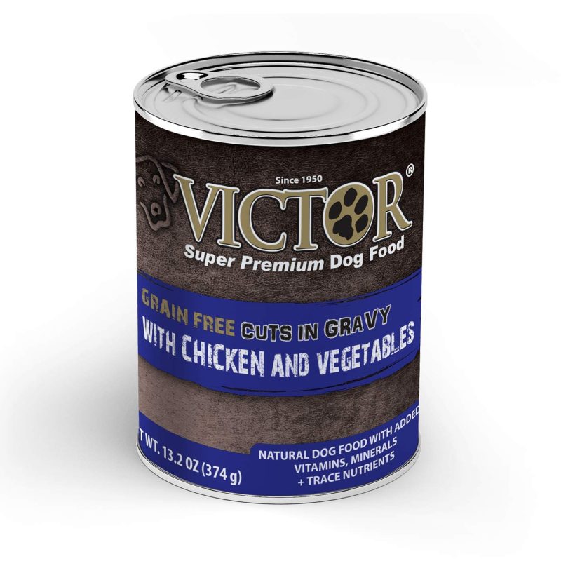 VICTOR GF CUTS CHICKEN VEGETABLES 12/13OZ