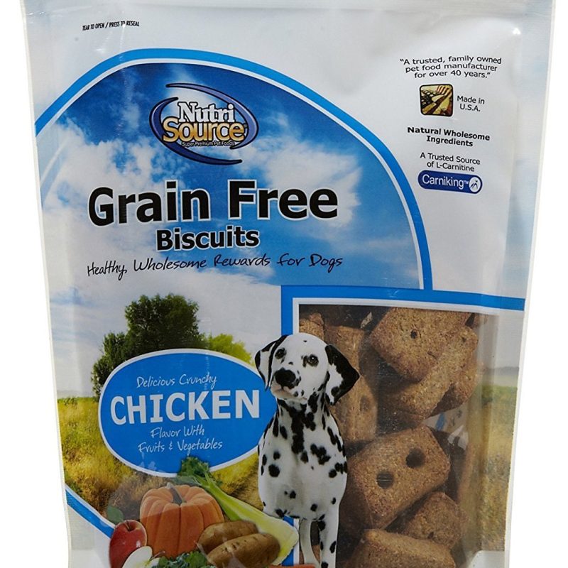 NUTRISOURCE GRAIN FREE CHICKEN BISCUITS